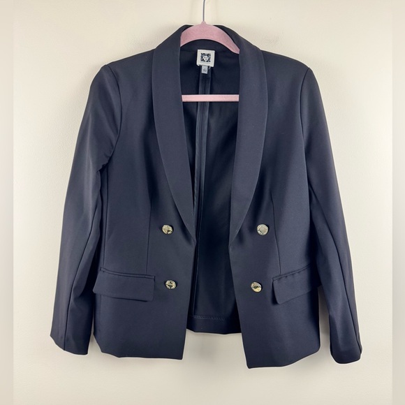 Anne Klein Jackets & Blazers - Anne Klein Blazer in Black with gold buttons